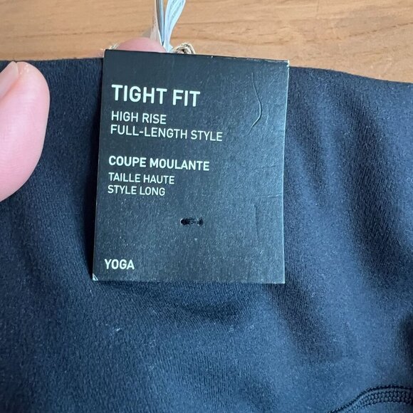 Adidas Womens Plus Size 3x Yoga Essentials 7/8 Length High Rise Black HE6735 - Picture 6 of 9